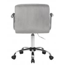  Офисное кресло для персонала DOBRIN TERRY, серый велюр (MJ9-75), фото 5 