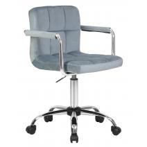  Офисное кресло для персонала DOBRIN TERRY, пудрово-голубой велюр (MJ9-74), фото 2 