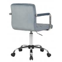  Офисное кресло для персонала DOBRIN TERRY, пудрово-голубой велюр (MJ9-74), фото 4 