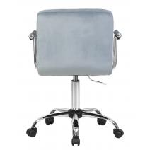  Офисное кресло для персонала DOBRIN TERRY, пудрово-голубой велюр (MJ9-74), фото 5 
