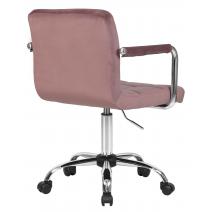  Офисное кресло для персонала DOBRIN TERRY, пудрово-розовый велюр (MJ9-32), фото 4 