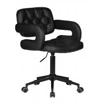  Офисное кресло для персонала DOBRIN LARRY BLACK, чёрный, фото 2 
