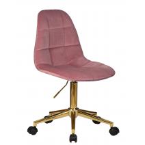  Офисное кресло для персонала DOBRIN DIANA, розовый велюр (MJ9-32), фото 2 