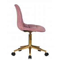  Офисное кресло для персонала DOBRIN DIANA, розовый велюр (MJ9-32), фото 3 