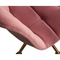  Офисное кресло для персонала DOBRIN DIANA, розовый велюр (MJ9-32), фото 9 