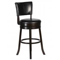  Вращающийся полубарный стул DOBRIN JOHN COUNTER, капучино, черный, фото 2 