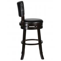  Вращающийся полубарный стул DOBRIN JOHN COUNTER, капучино, черный, фото 3 