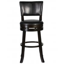 Вращающийся полубарный стул DOBRIN JOHN COUNTER, капучино, черный, фото 6 
