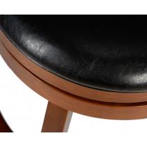  Вращающийся полубарный стул DOBRIN WILLIAM COUNTER, шоколад, черный, фото 8 