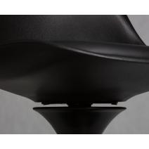  Стул обеденный DOBRIN TULIP, черное основание, цвет черный (B-03), фото 9 