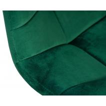  Стул барный DOBRIN TAILOR BLACK, зеленый велюр (MJ9-88), фото 7 