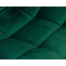  Стул барный DOBRIN TAILOR BLACK, зеленый велюр (MJ9-88), фото 8 