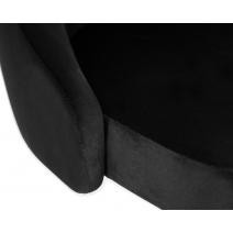  Стул барный DOBRIN JOSEPH BLACK, черный велюр (MJ9-101), фото 7 
