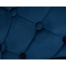  Стул барный DOBRIN JOSEPH BLACK, синий велюр (MJ9-117), фото 8 