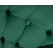  Стул барный DOBRIN JOSEPH BLACK, зеленый велюр (MJ9-88), фото 8 