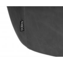  Стул обеденный DOBRIN DANIEL, черные ножки, винтажная антрацитовая экокожа (RU-08), фото 7 
