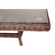  "Айриш" стол плетеный из искусственного ротанга, цвет коричневый, фото 3 