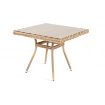  "Айриш" стол плетеный из искусственного ротанга, цвет соломенный, фото 1 