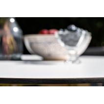  "Франческо" интерьерный стол из HPL круглый Ø100см, цвет молочный, фото 7 