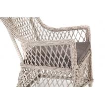  "Латте" плетеное кресло из искусственного ротанга, цвет бежевый, фото 3 