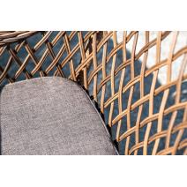  "Латте" плетеное кресло из искусственного ротанга, цвет коричневый, фото 9 