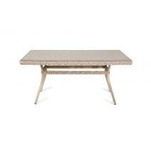  "Латте" плетеный стол из искусственного ротанга 160х90см, цвет бежевый, фото 3 