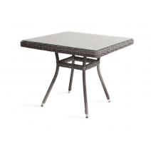  "Айриш" стол плетеный из искусственного ротанга, цвет графит, фото 1 