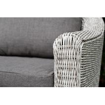  "Кон Панна" диван из искусственного ротанга двухместный, цвет бежевый, фото 11 