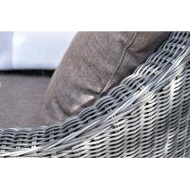  "Кон Панна" диван из искусственного ротанга двухместный, цвет графит, фото 15 
