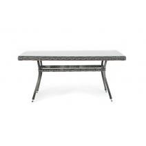  "Латте" плетеный стол из искусственного ротанга 160х90см, цвет графит, фото 4 