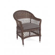  "Сицилия" плетеный стул из искусственного ротанга, цвет коричневый, фото 3 