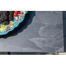  "Конте" интерьерный стол из HPL 63x63см, цвет "серый гранит", фото 7 