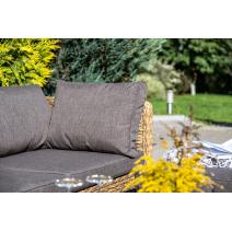  "Лунго" модуль диванный угловой с подушками, цвет соломенный (гиацинт), фото 12 