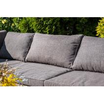  "Лунго" трансформирующийся диван из искусственного ротанга (гиацинт), цвет соломенный, фото 9 