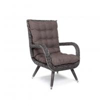  "Толедо" кресло плетеное с подушками, цвет графит, фото 2 