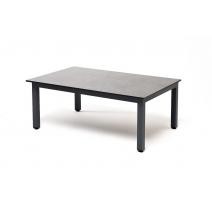 "Канны" журнальный столик из HPL 95х60, H40, каркас "серый графит" (RAL 7024), цвет столешницы "серый гранит", фото 1 