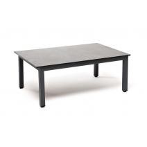  "Канны" журнальный столик из HPL 95х60, H40, каркас "серый графит" (RAL 7024), цвет столешницы "серый гранит", фото 3 