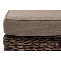  "Лунго" модуль диванный прямой с подушками, цвет коричневый (гиацинт), фото 5 