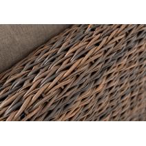  "Лунго" модуль диванный прямой с подушками, цвет коричневый (гиацинт), фото 8 