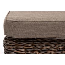 "Лунго" трансформирующийся диван из искусственного ротанга (гиацинт), цвет коричневый, фото 14 