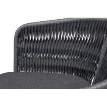  "Диего" обеденная группа на 4 персоны со стульями "Бордо" плетения колос, столешница "серый гранит", фото 8 
