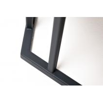  "Женева" интерьерный стол из HPL шестиугольный, D50, H35, цвет "серый гранит", фото 3 