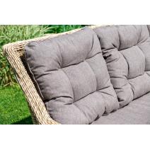  "Бергамо" плетеный правый модуль дивана, цвет соломенный, фото 15 