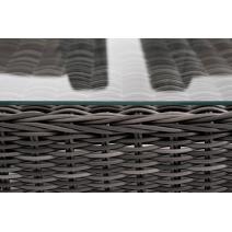  "Капучино Максимал" лаунж-зона из искусственного ротанга (гиацинт), цвет серый, фото 6 