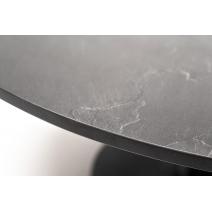  "Чили" интерьерный стол из HPL круглый, D80, H32, цвет "серый гранит", фото 3 