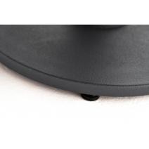  "Чили" интерьерный стол из HPL круглый, D80, H32, цвет "серый гранит", фото 4 