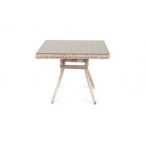  "Айриш" стол плетеный из искусственного ротанга, цвет бежевый, фото 2 