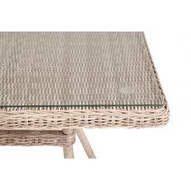  "Айриш" стол плетеный из искусственного ротанга, цвет бежевый, фото 3 