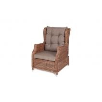 "Форио" кресло раскладное плетеное, цвет коричневый, фото 3 