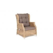  "Форио" кресло раскладное плетеное, цвет соломенный, фото 4 